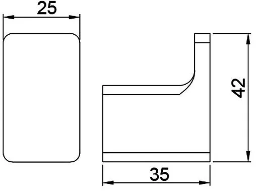 Крючок Timo Selene золото матовое 17111/17