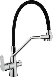 Смеситель для кухни с подключением к фильтру D&K Rhein Marx хром DA1391901 Смеситель для кухни с подключением к фильтру D&K Rhein Marx хром DA1391901, 1