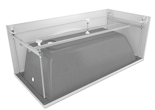 Ванна акриловая Метакам Standart 170x70 АВS_009717