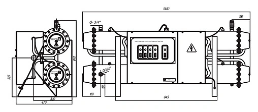 Водонагреватель проточный электрический Эван ЭПВН-72 13295