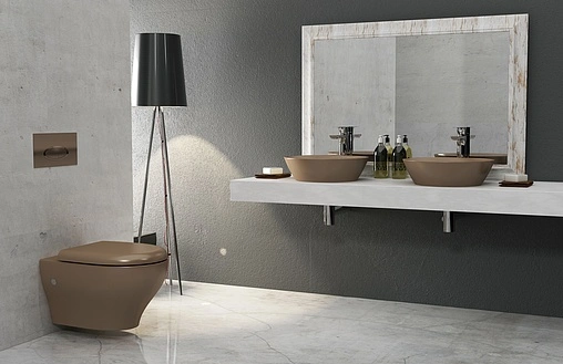 Раковина ISVEA SistemaY Soft 45 коричневый 10SY65045SV-2H Раковина ISVEA SistemaY Soft 45 коричневый 10SY65045SV-2H