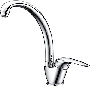 Смеситель для кухни Wasserkraft Rossel хром 2807, 1