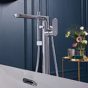 Смеситель для ванны напольный Villeroy&Boch Universal хром TVT00050300061 Смеситель для ванны напольный Villeroy&Boch Universal хром TVT00050300061, 3