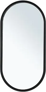 Зеркало с подсветкой Allen Brau Infinity 100x50 чёрный 1.21016.BL, 3