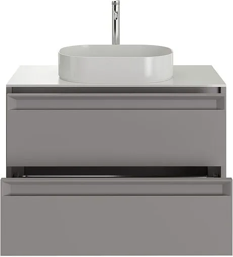 Тумба под умывальник подвесной Allen Brau Fantasy 2.0 100 платина 1.11003.PGM 2.0