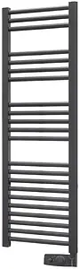 Полотенцесушитель электрический лесенка Atlantic 2012 1240x400 NA 500W антрацит матовый 002237, 1
