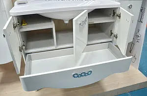 Тумба под умывальник Aquaton Венеция 75 белый 1A150901VN010 Тумба под умывальник Aquaton Венеция 75 белый 1A150901VN010, 5