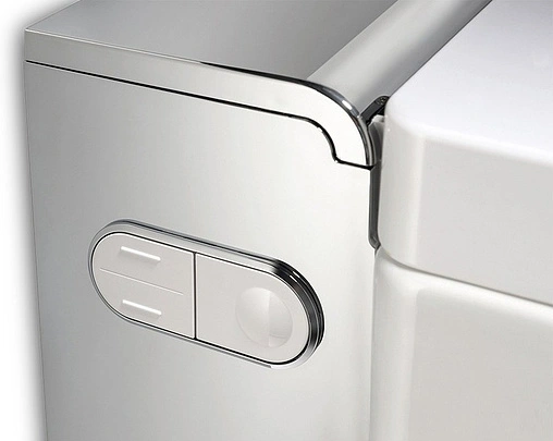 Умный унитаз-биде подвесной безободковый Geberit AquaClean mera comfort белый/хром 146.214.21.1 Умный унитаз-биде подвесной безободковый Geberit AquaClean mera comfort белый/хром 146.214.21.1