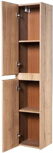 Шкаф-пенал подвесной BelBagno KRAFT 33 L Rovere Tabacco KRAFT-1600-2A-SC-RT-L