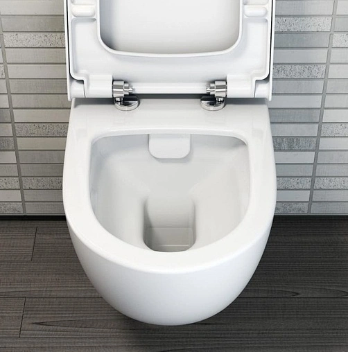 Комплект 5 в 1 VitrA Sento Rim-Ex 9830B003-7207 с кнопкой хром глянцевый