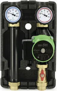 Насосный модуль с прямым контуром 1"в х 1"в Uni-Fitt 490S2500 с насосом Uni-Fitt SCP 25/60 180 Насосный модуль с прямым контуром 1"в х 1"в Uni-Fitt 490S2500 с насосом Uni-Fitt SCP 25/60 180, 1