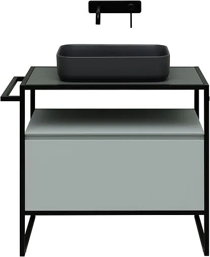 Тумба под умывальник напольная Allen Brau Priority 80 папирус 1.31002.PWM