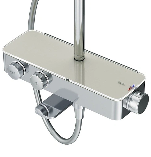 Душевая система с термостатом для ванны Am.Pm Inspire 2.0 хром F0750A500