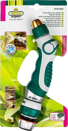 Наконечник поливочный регулируемый с соединителем ½&quot; Raco Profi-Plus 4256-55/340C