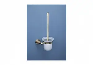 Ёршик для унитаза Aquanet золото 3888, 3