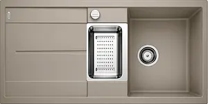 Мойка кухонная Blanco Metra 6 S 100 серый беж 517354 Мойка кухонная Blanco Metra 6 S 100 серый беж 517354, 1