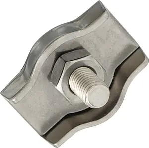 Зажим для троса из нержавеющей стали 4мм ACR SS304 SINGLE Зажим для троса из нержавеющей стали 4мм ACR SS304 SINGLE, 2