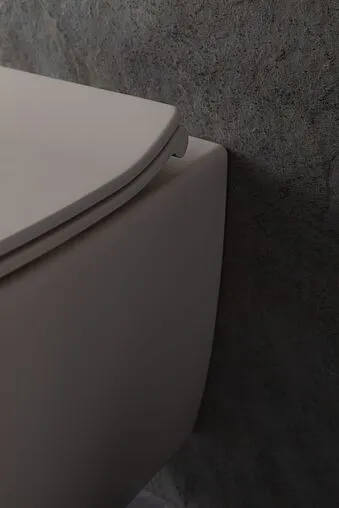 Унитаз подвесной безободковый Allen Brau Fantasy айвори 4.11004.IV