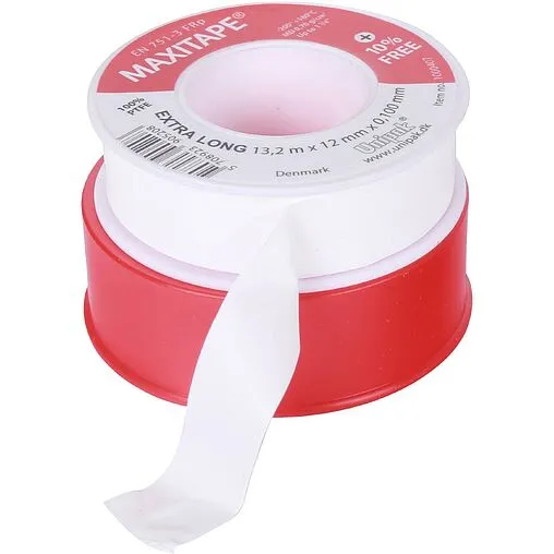 Лента ФУМ 12 x 0.1мм x 13,2м Unipak Maxitape 1000407
