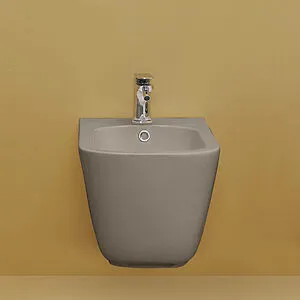 Биде подвесное Kerasan Tribeca Nocciola matt 512581 Биде подвесное Kerasan Tribeca Nocciola matt 512581, 3