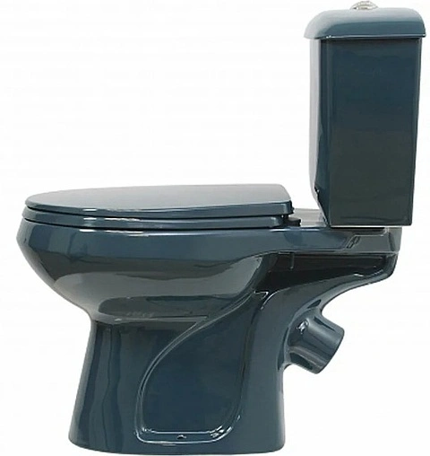 Унитаз-компакт Оскольская керамика Элисса-Антивсплеск стандарт зеленый 43325110202