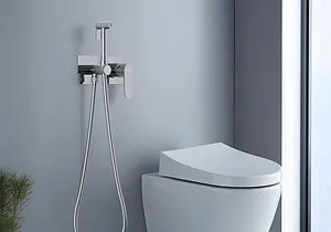 Гигиенический душ со смесителем Aquatek Оберон хром AQ1220CR, 4