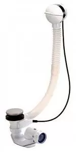 Слив-перелив для ванны Nicoll Easybain EB07 хром 0203611 Слив-перелив для ванны Nicoll Easybain EB07 хром 0203611