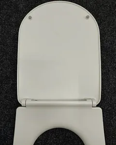 Крышка-сиденье для унитаза с микролифтом Kerasan Nolita Slim Grigio matt 539159 Крышка-сиденье для унитаза с микролифтом Kerasan Nolita Slim Grigio matt 539159, 3