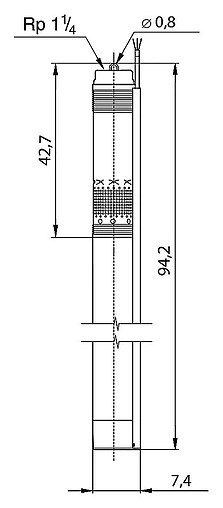 Система автоматического водоснабжения Grundfos SQE 3-105 96524508