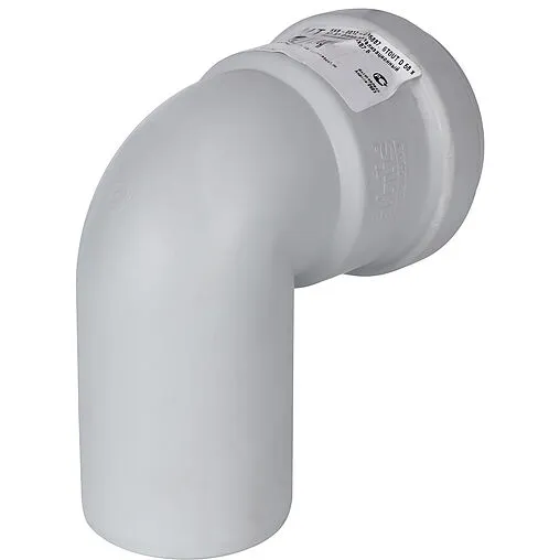 Отвод внутренний бесшумный D=58мм Угол 87° Stout SKB-0012-005887