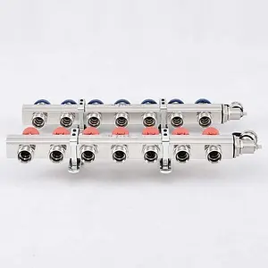 Группа коллекторная без расходомеров 7 отводов 1&quot;в/в x ¾&quot;ек Uni-fitt 441E4307, 3