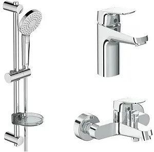 Комплект для ванны 3 в 1 Ideal Standard Ceraflex хром BD001AA, 1