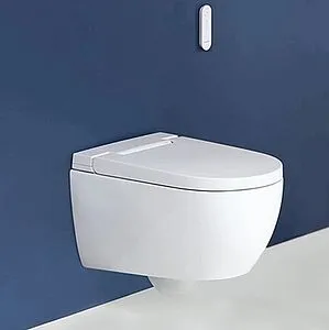 Умный унитаз-биде подвесной безободковый Geberit AquaClean Alba белый 146.350.01.1 Умный унитаз-биде подвесной безободковый Geberit AquaClean Alba белый 146.350.01.1, 3