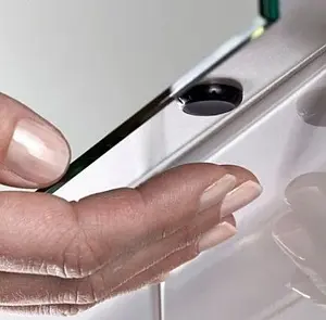 Зеркало с подсветкой Continent Infiniti Black Led 60 чёрный ЗЛП1017, 2