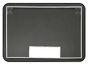 Зеркало с подсветкой Continent Torry Led 90x70 с фоновой подсветкой, бесконтактным сенсором, с подогревом чёрный ЗЛП2030 Зеркало с подсветкой Continent Torry Led 90x70 с фоновой подсветкой, бесконтактным сенсором, с подогревом чёрный ЗЛП2030, 2