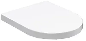 Крышка-сиденье для унитаза Kerasan Flo белый 318901 Крышка-сиденье для унитаза Kerasan Flo белый 318901, 1