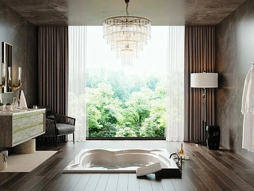 Ванна акриловая Vagnerplast Helios 194x170 VPBA197HEL2X-04