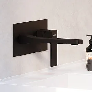 Смеситель для раковины из стены Damixa Gala чёрный матовый 530260300 Смеситель для раковины из стены Damixa Gala чёрный матовый 530260300, 3