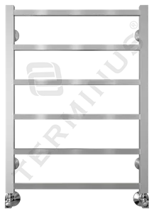 Полотенцесушитель водяной лесенка Terminus Контур П6 500х700 полированная сталь 4620768886751, 1