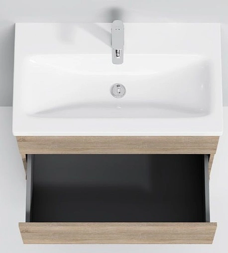 Тумба под умывальник напольная Am.Pm Gem S 75 дуб светлый M91FSX0752OF