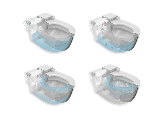 Унитаз подвесной Roca Meridian In-Tank I белый 893302000