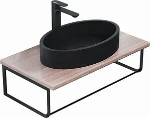 Консоль подвесная Uperwood UPD Tanos 80 бук светлый 291020553+ Консоль подвесная Uperwood UPD Tanos 80 бук светлый 291020553+, 1