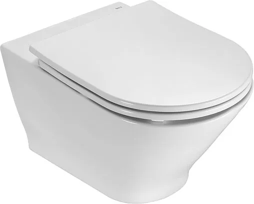 Унитаз подвесной безободковый Roca Gap Round Rimless белый 3460NL000