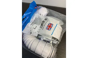 Сифон для душевого поддона Mc Alpine хром MRS6C-SLF-65, 3