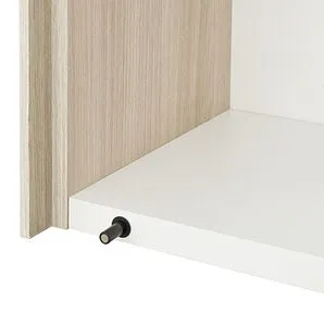 Шкаф Aquaton Асти 35 белый/ясень шимо 1A262903AX010, 4