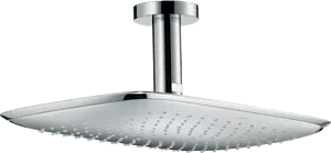 Лейка верхнего душа с потолочным креплением Hansgrohe PuraVida 400 1jet хром 27390000 Лейка верхнего душа с потолочным креплением Hansgrohe PuraVida 400 1jet хром 27390000, 1
