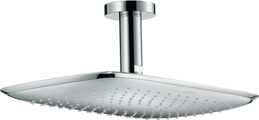 Лейка верхнего душа с потолочным креплением Hansgrohe PuraVida 400 1jet хром 27390000