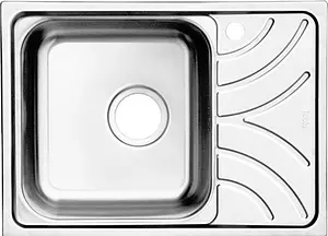 Мойка кухонная IDDIS Arro 60.5 L хром ARR60PLi77K, 1