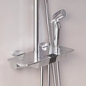 Душевая система с термостатом для ванны Damixa Gala хром 953770000 Душевая система с термостатом для ванны Damixa Gala хром 953770000, 5