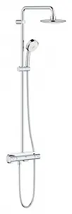 Душевая система с термостатом для душа Grohe Eurotrend System 190 хром 26249000, 1
